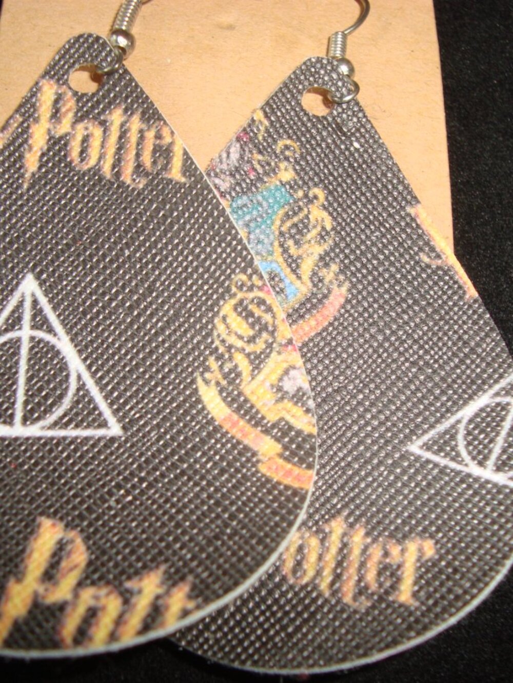 Harry Potter Teardrop Dangle Earrings New